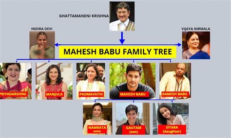 mahesh babu family tree